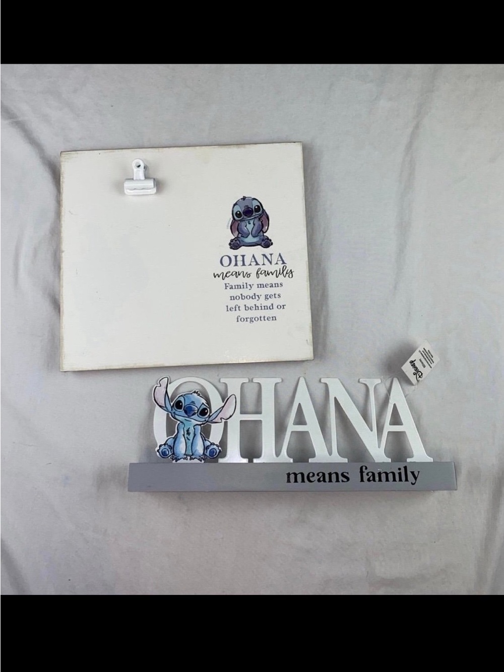 NEW Disney stitch decor set